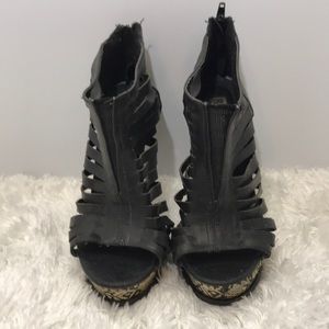 Size 6 black heels